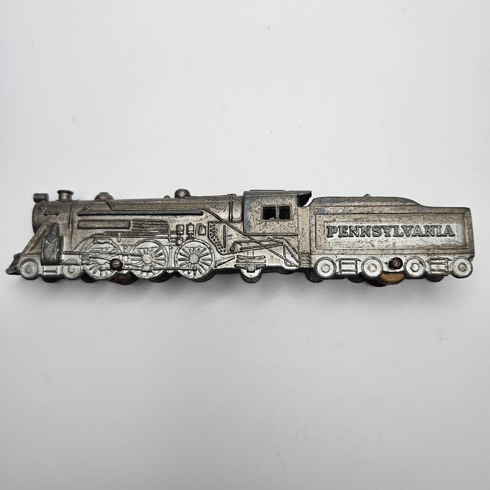 Vintage Tootsietoy Pennsylvania Railroad Steam Locomotive Diecast Train USA‎